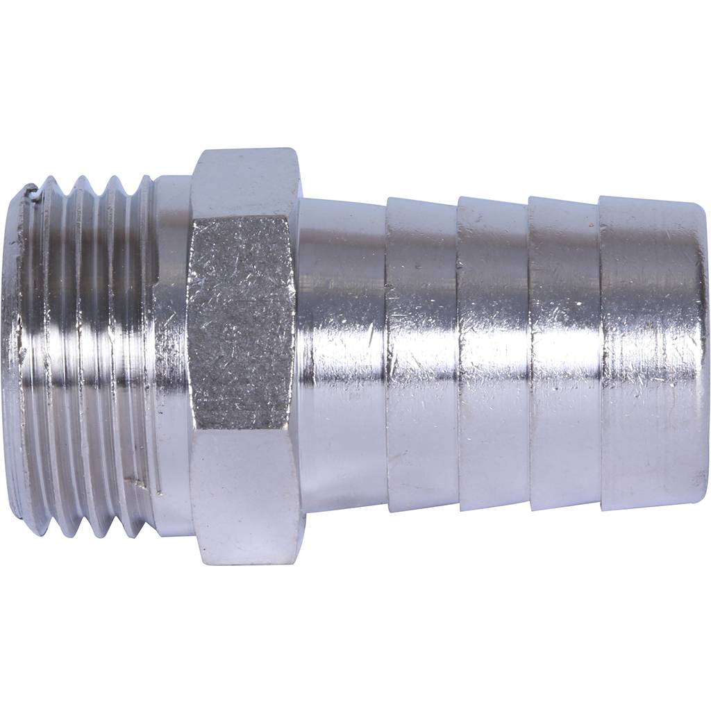 Штуцер STOUT НР никелированный 1/2 x18. Фото 6