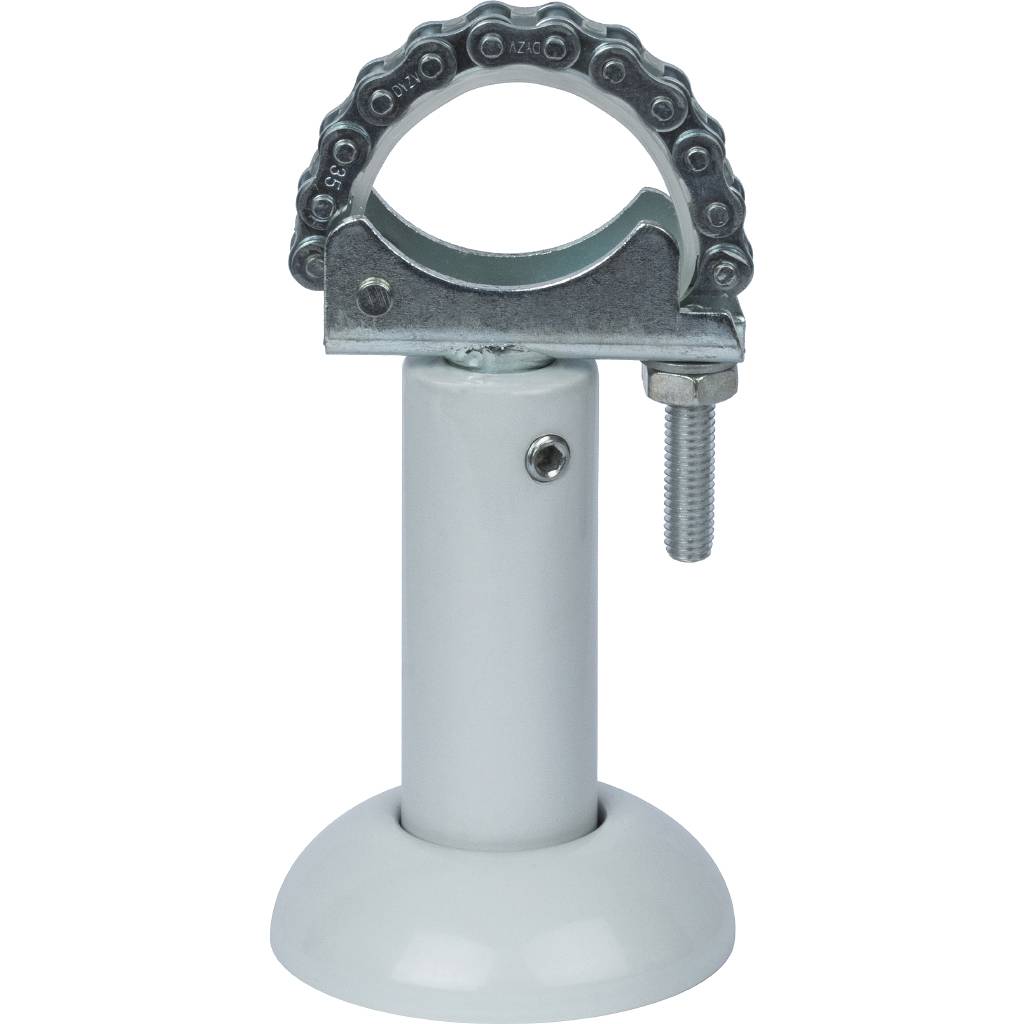 Напольный кронштейн для секционных радиаторов 1шт ROMMER (RAL9016). Фото 1