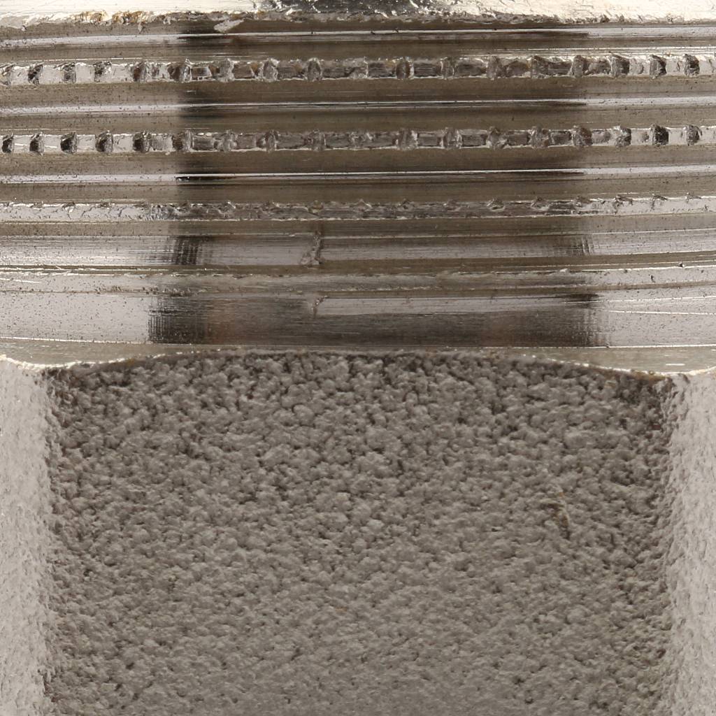 Переходник TIEMME НВ никелированный 1х1. Фото 3