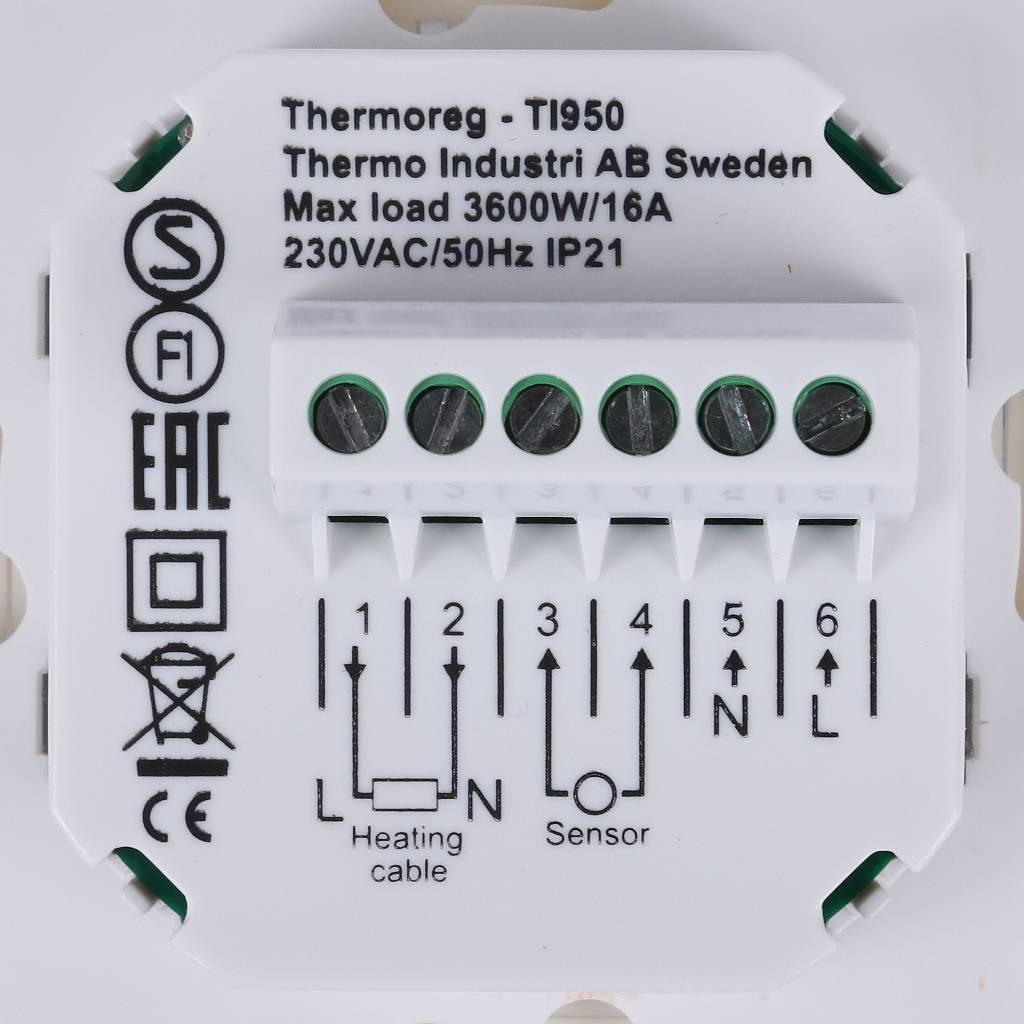Терморегулятор THERMO Thermoreg TI-950 Design. Фото 7