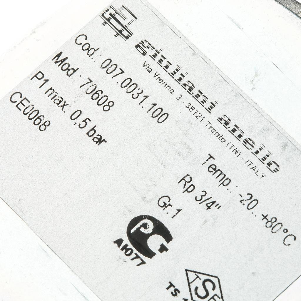 Фильтр газовый Watts 3/4 '' FG 20 comp ( до 0,5 бар, для настенных котлов ). Фото 4