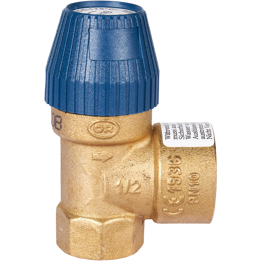 Предохранительный клапан для систем водоснабжения STOUT 6 бар 1/2 х3/4 (477.162). Фото 3