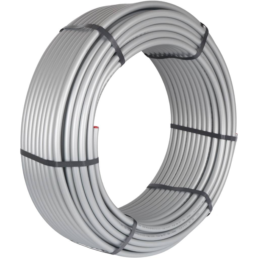 Труба стабильная STOUT PEX 20x2,9 (бухта 100 м), серая. Фото 2