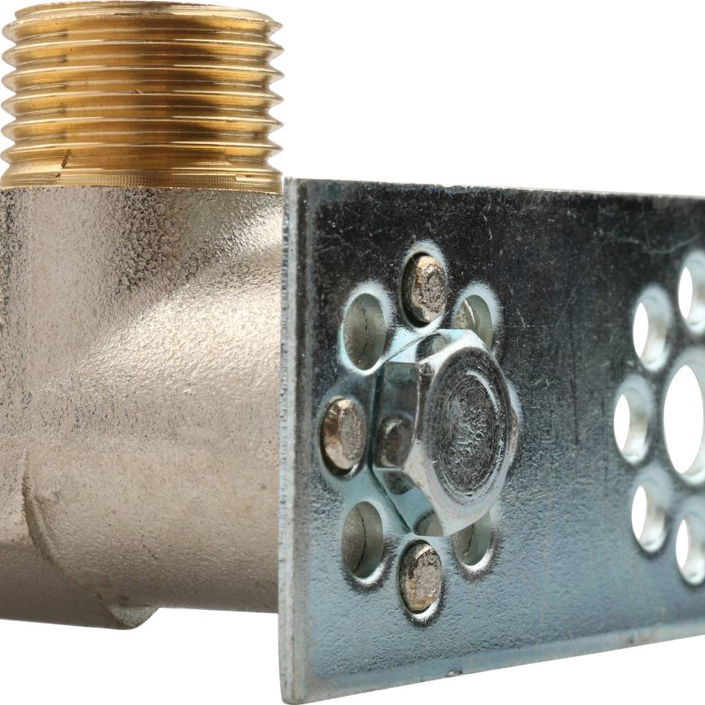 Арматура соединительная + Кронштейн универсальный TIEMME ATT. 1/2 (16) X 1/2 G. Фото 5