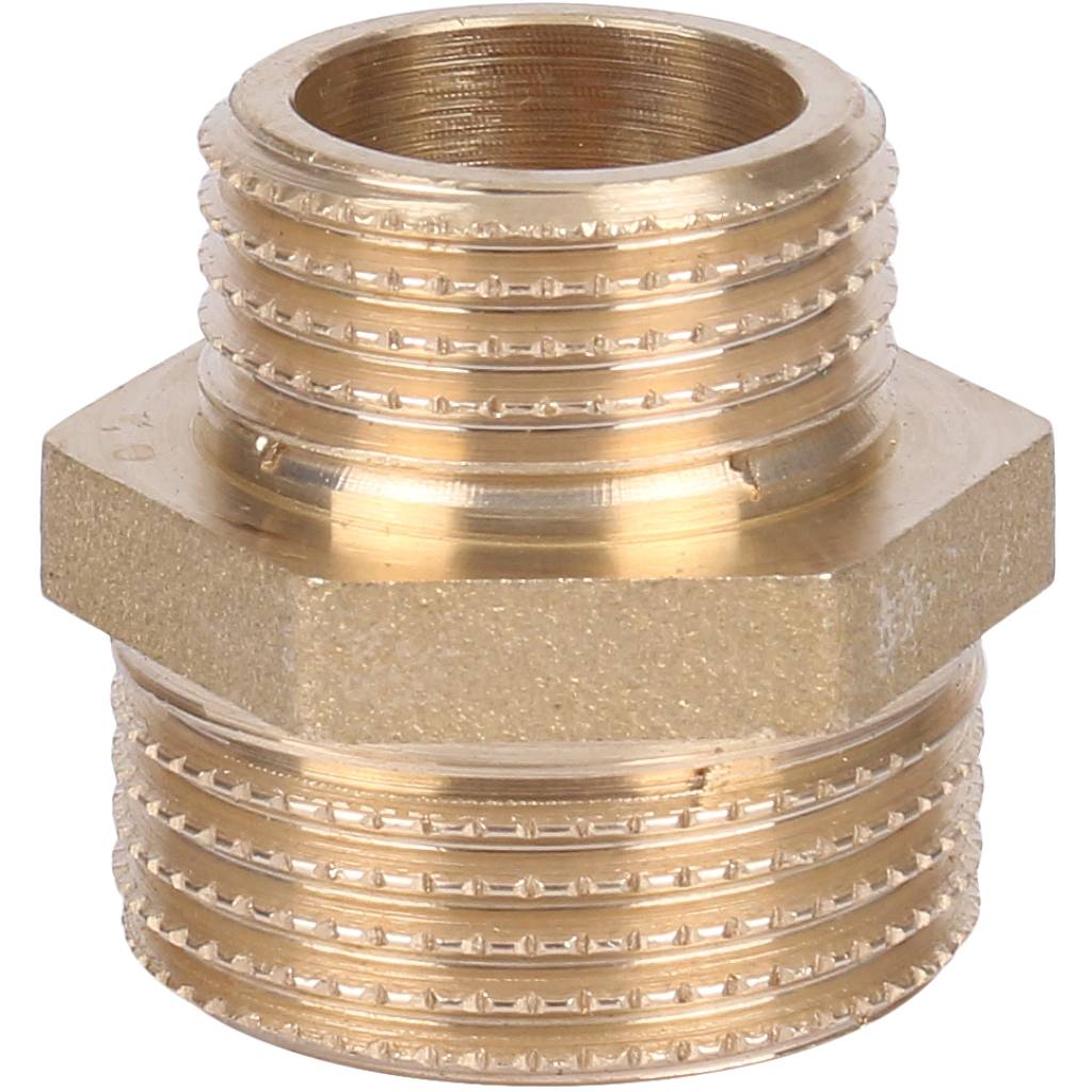 Ниппель HH TIEMME 3/4х1/2 для стальных труб резьбовой. Фото 3