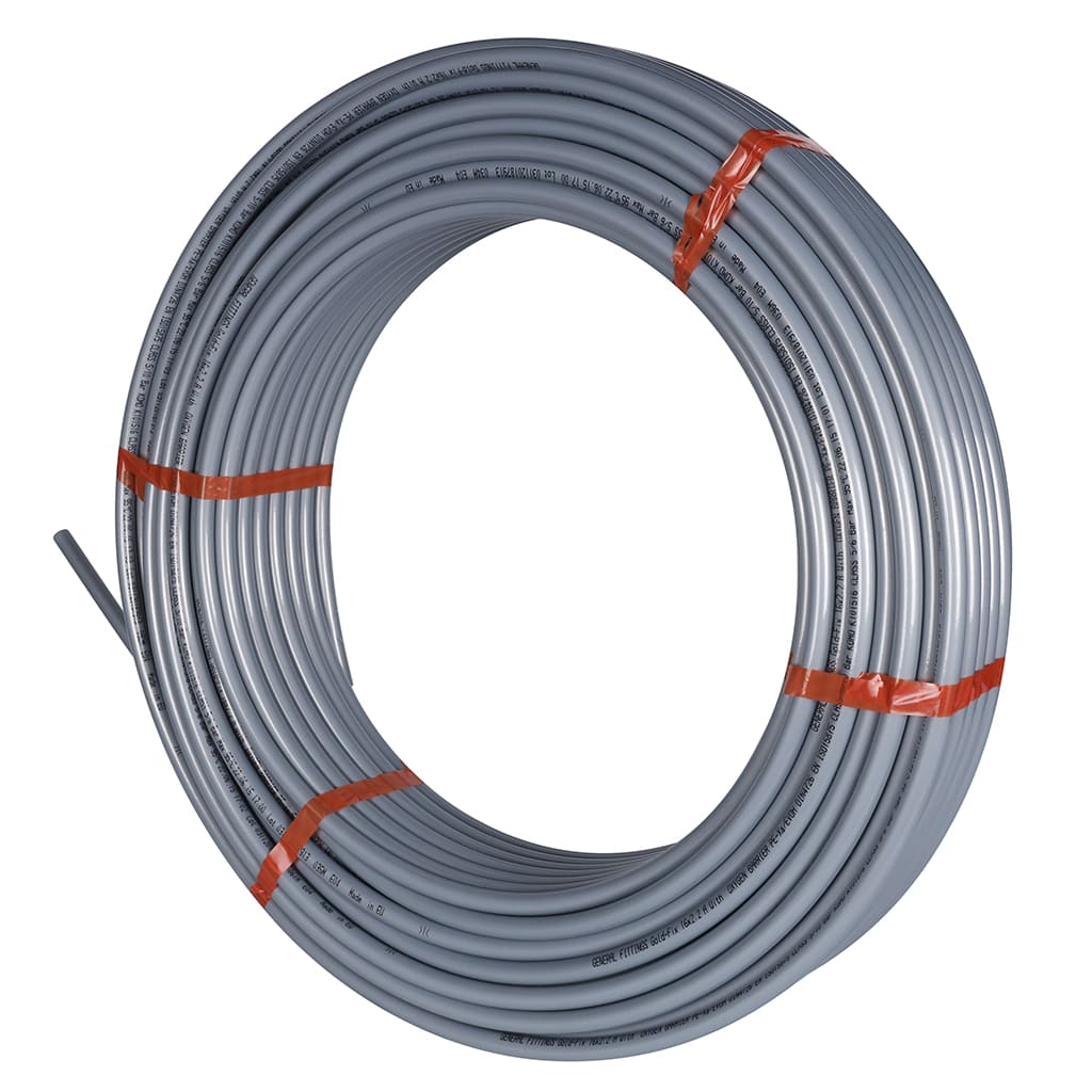 Труба из сшитого полиэтилена GENERAL FITTINGS 16х2,2 (бухта 100 метров) PEX-a с кислородным слоем, серая