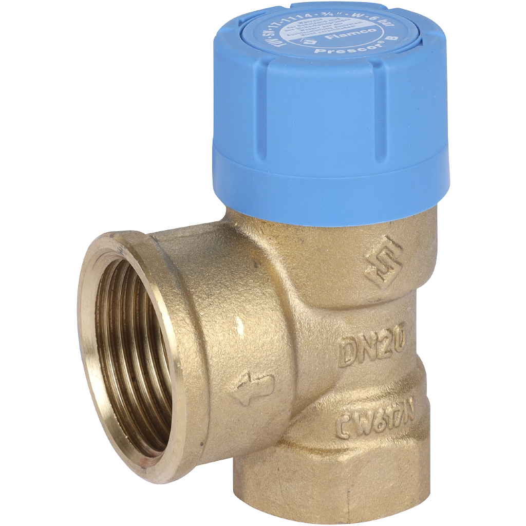 Предохранительные клапан Flamco Prescor B 3/4 6 бар