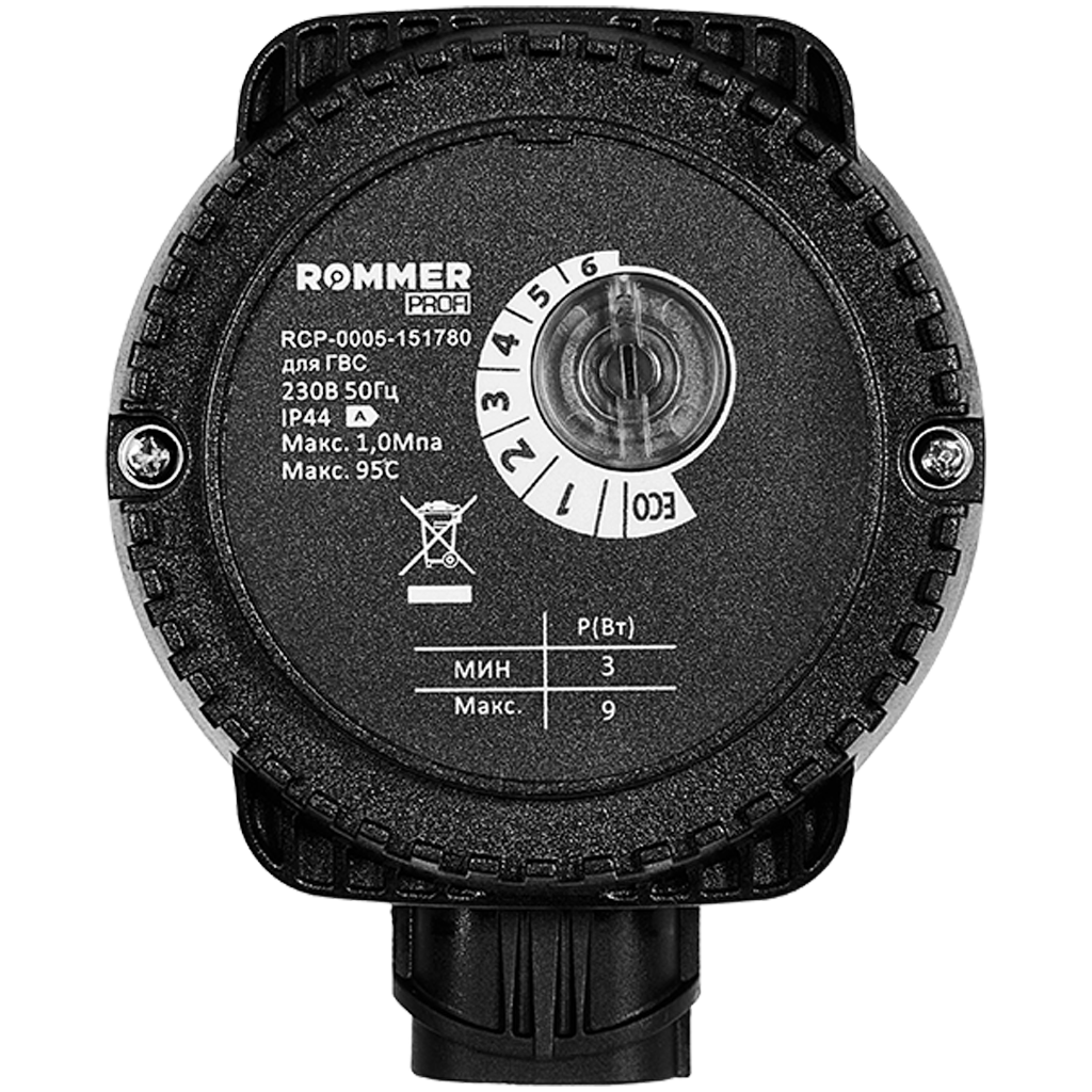 Циркуляционный насос ROMMER PROFI COMFORT для ГВС