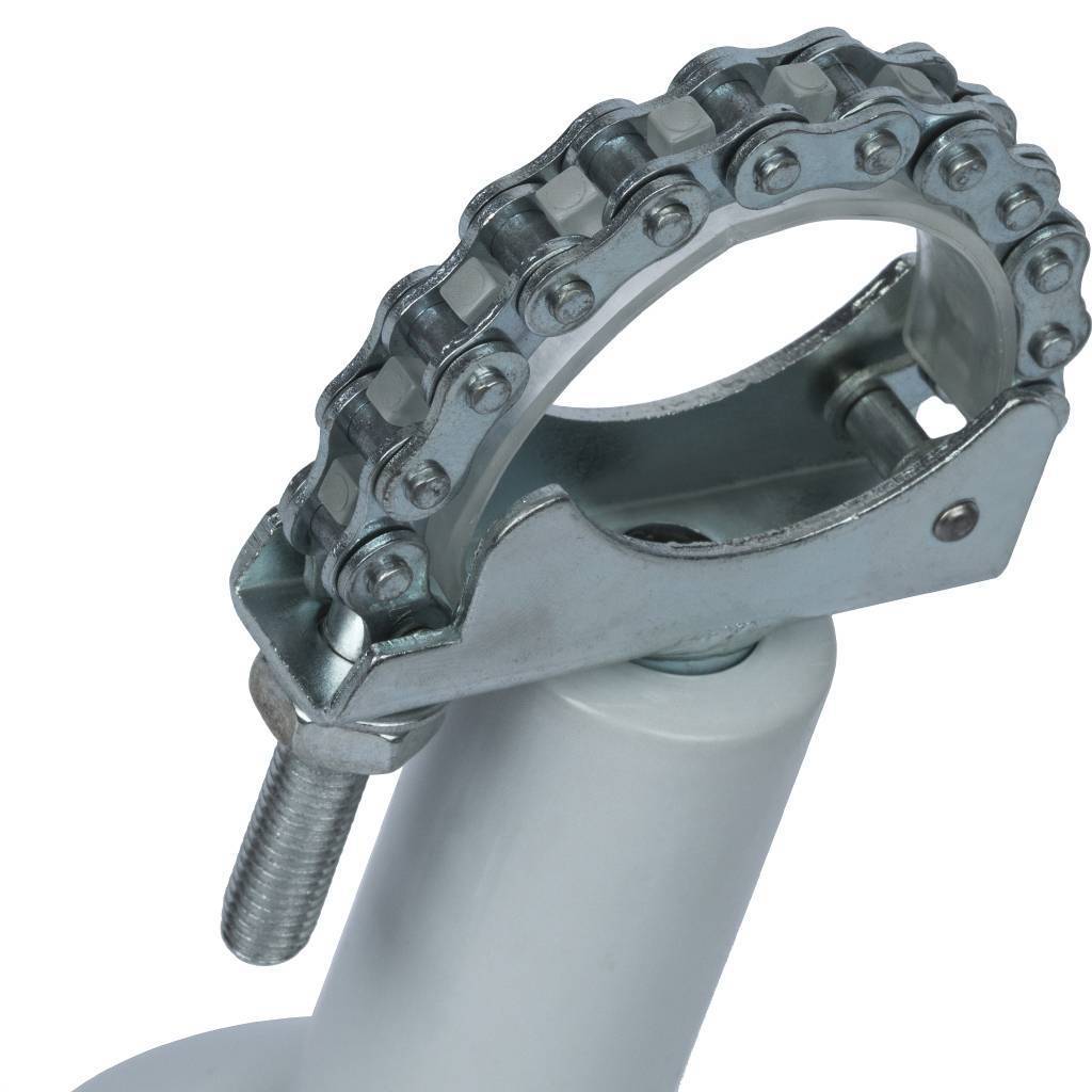 Напольный кронштейн для секционных радиаторов 1шт ROMMER (RAL9016). Фото 3