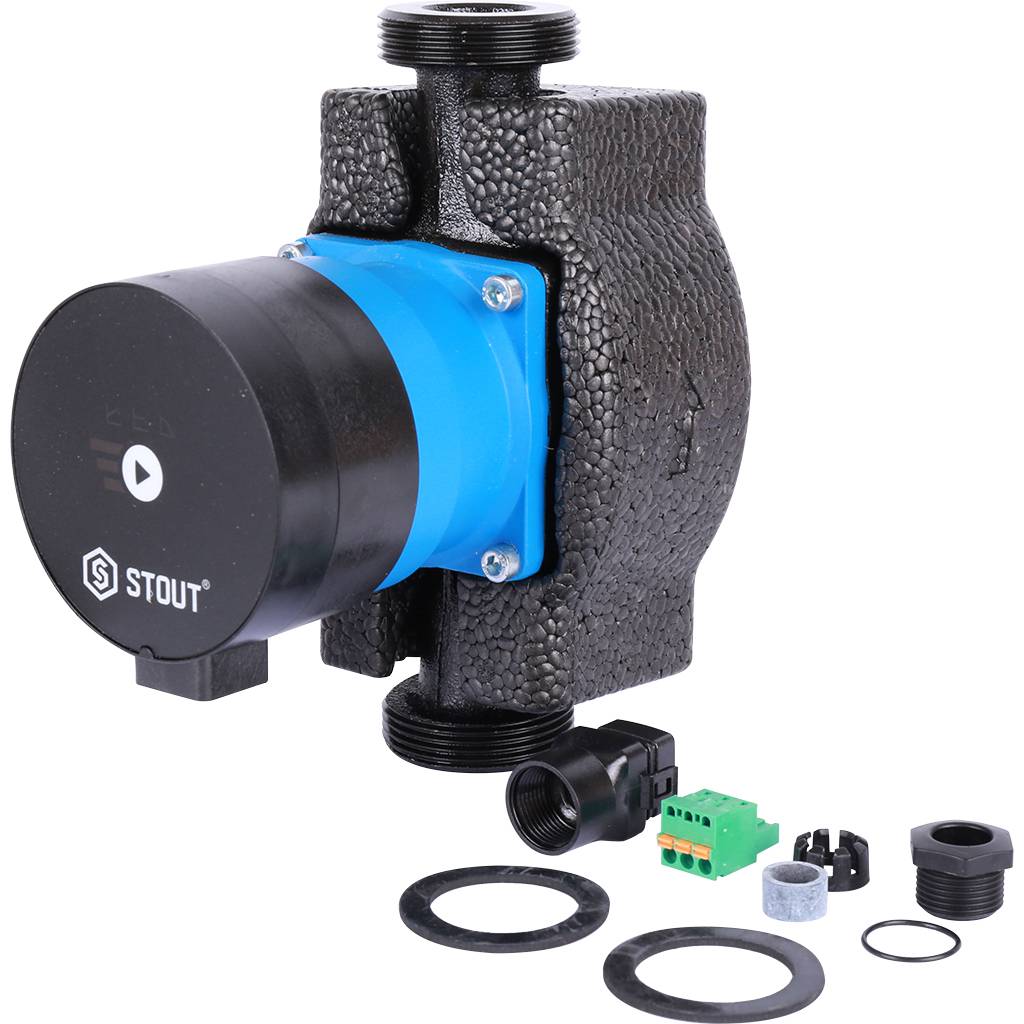 Насос циркуляционный STOUT mini 25/60-180. Фото 5