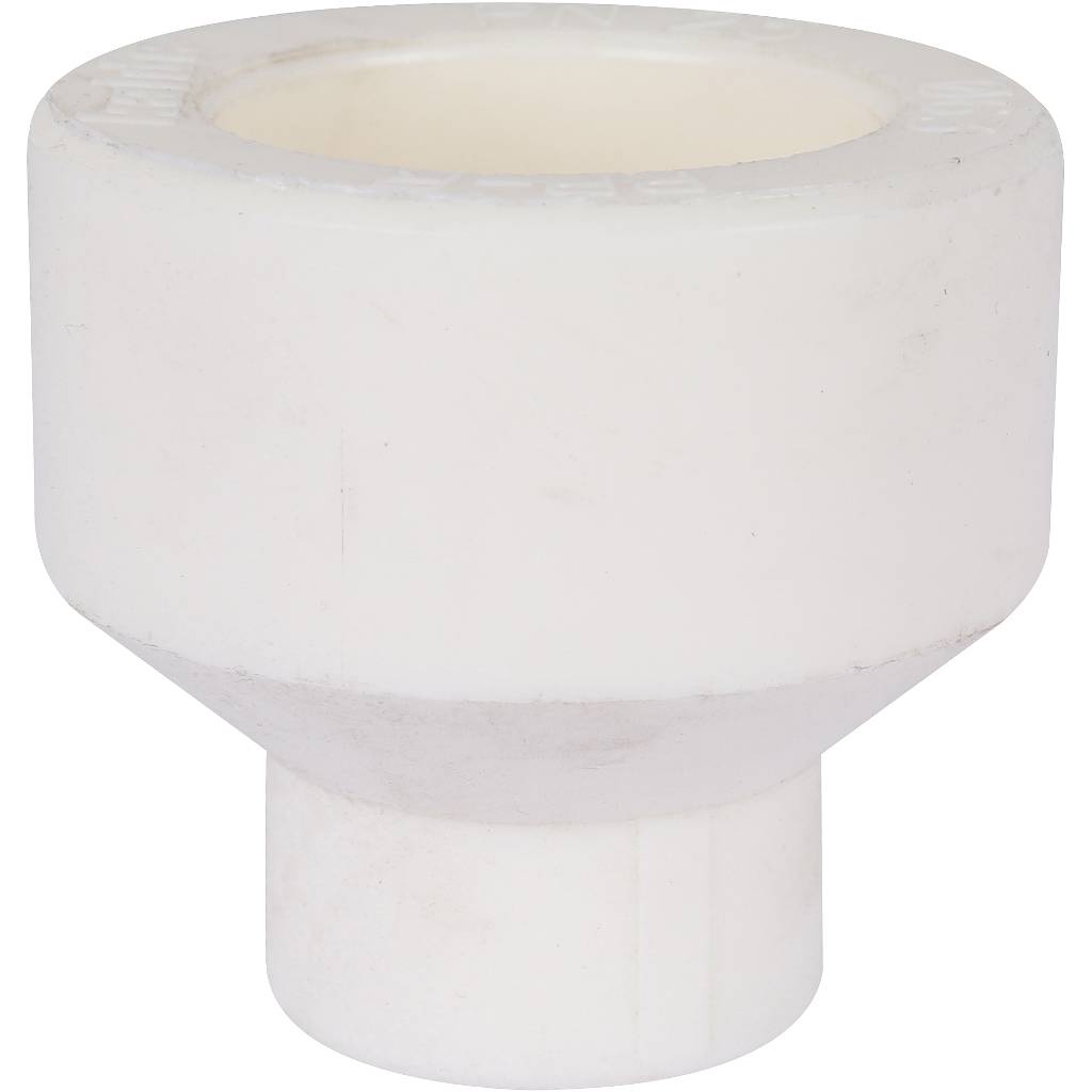 Муфта переходная Kalde 63x20 для полипропиленовых труб под сварку (цвет белый). Фото 5