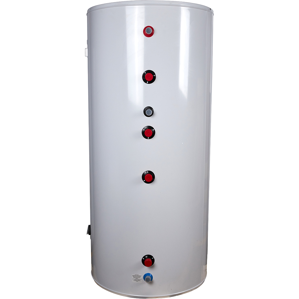 Водонагреватель STOUT бойлер комбинированного нагрева напольный 300 л, два теплообменника, ТЭН 3 кВт. Фото 1