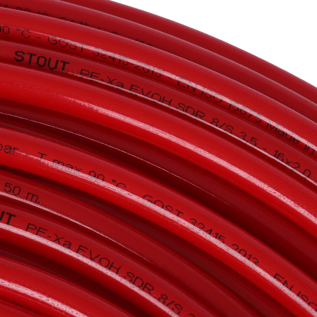 Труба из сшитого полиэтилена STOUT PEX 16х2 (Бухта: 500 м). Фото 3