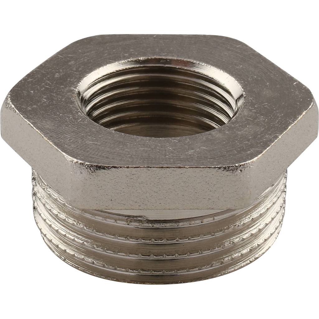 Футорка TIEMME НВ никелированная 1х1/2. Фото 0