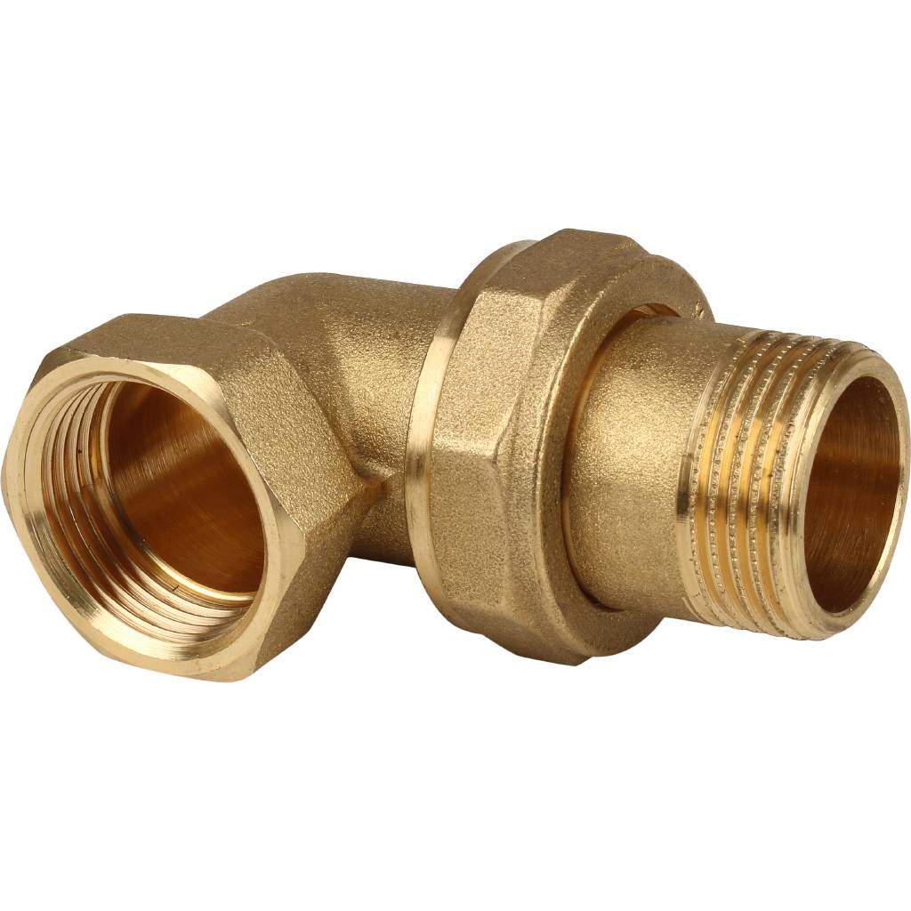 Соединитель угловой латунный Itap 152 1 «американка». Фото 0