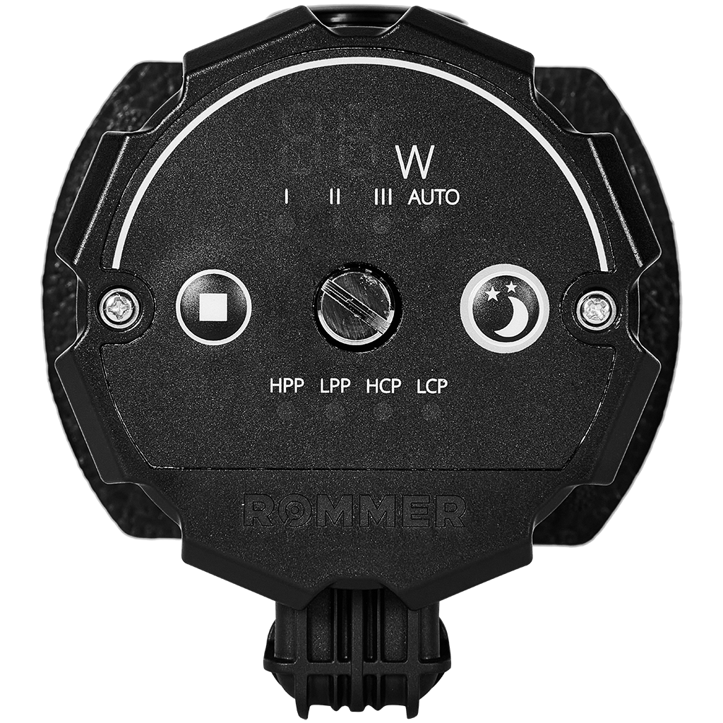 RCP-0030-2540130 ROMMER PROFI Частотный циркуляционный насос EVO 25/40-130 с гайками и теплоизоляцией