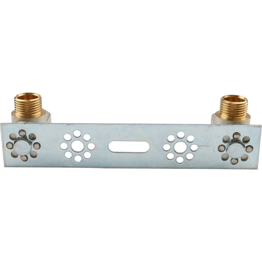 Арматура соединительная + Кронштейн универсальный TIEMME ATT. 1/2 (16) X 1/2 G. Фото 2