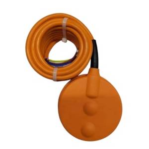 Поплавковый дренажный выключатель Vandjord KR1 S кабель Silicone 10м, опорожнение NO