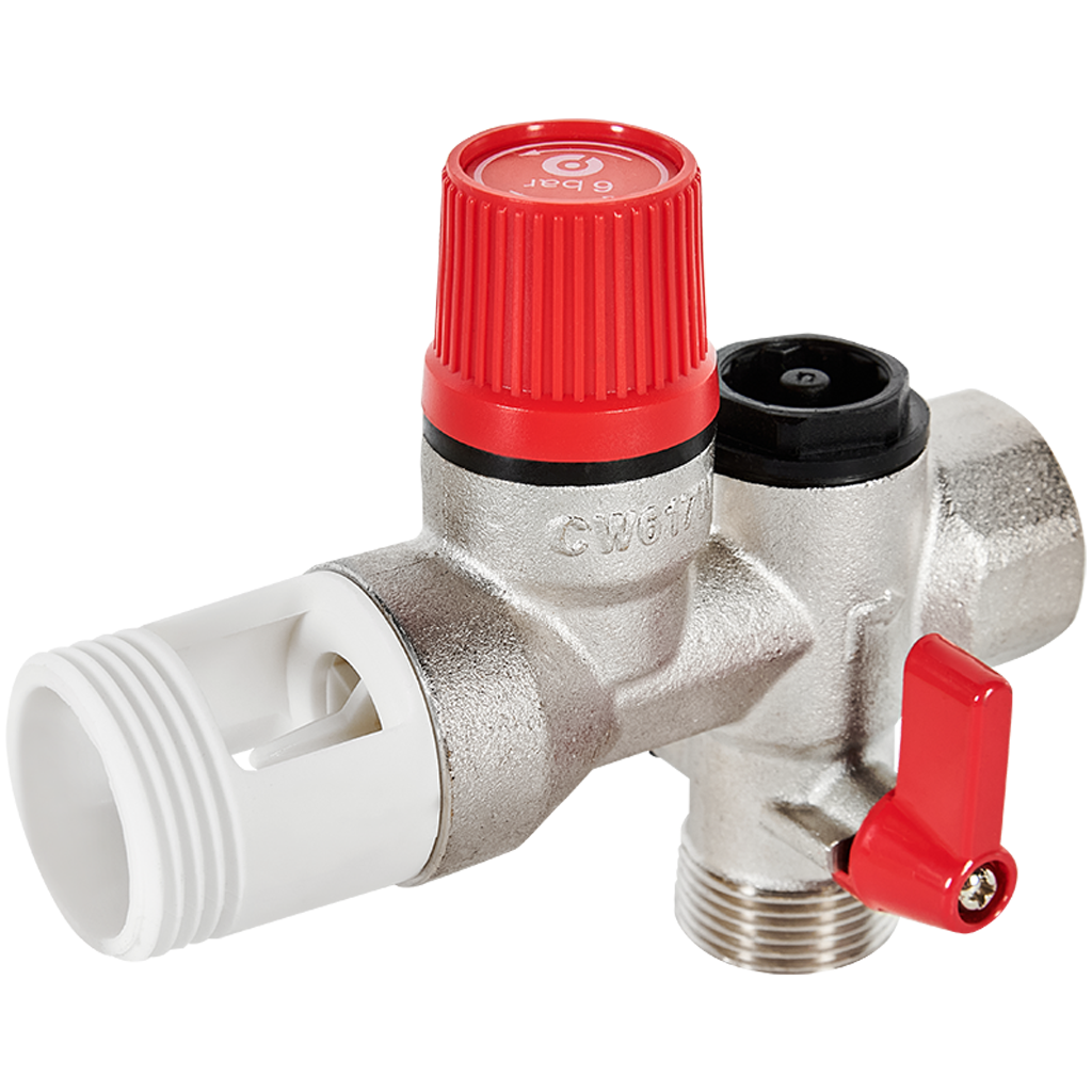 Группа безопасности для бойлера ROMMER 7 бар 3/4