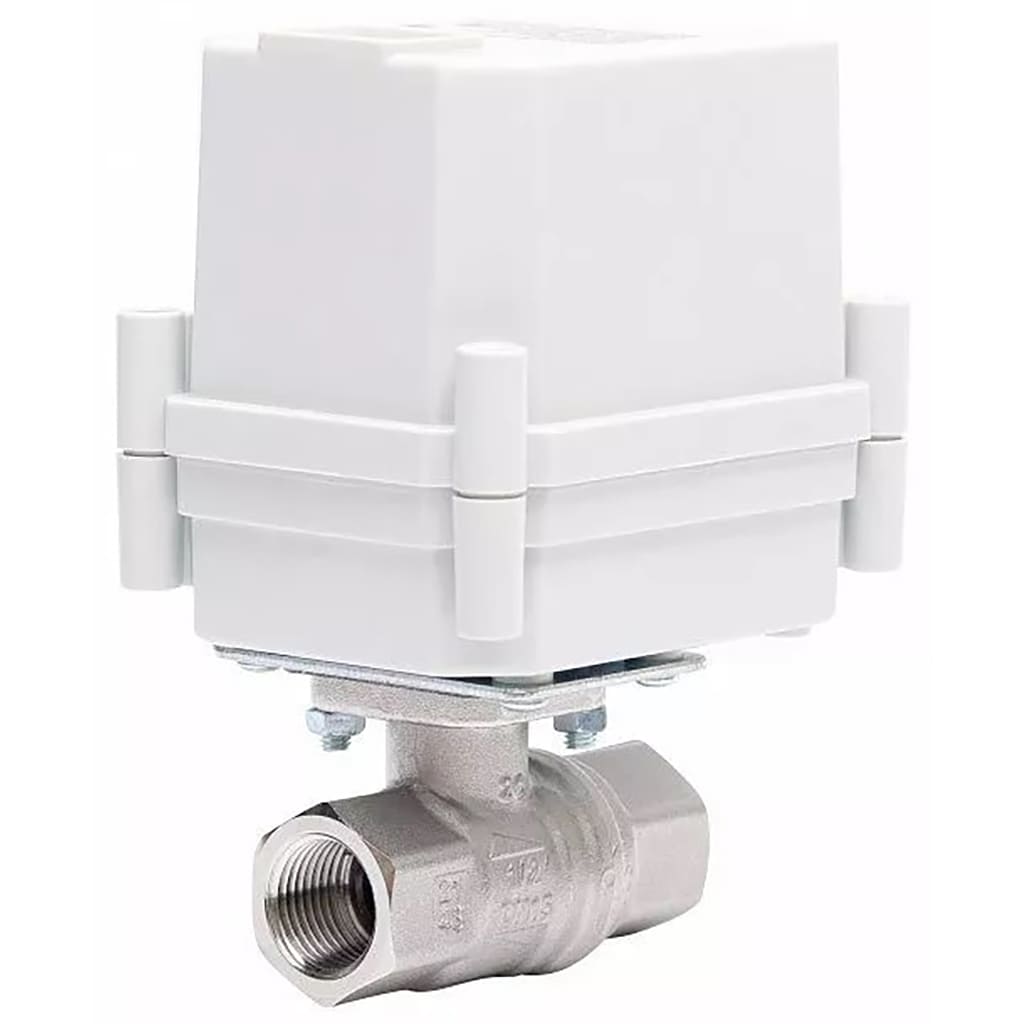 Кран с электроприводом ШЭП GIDROLOCK Professional 12V Bonomi 1/2 дюйма. Фото 0