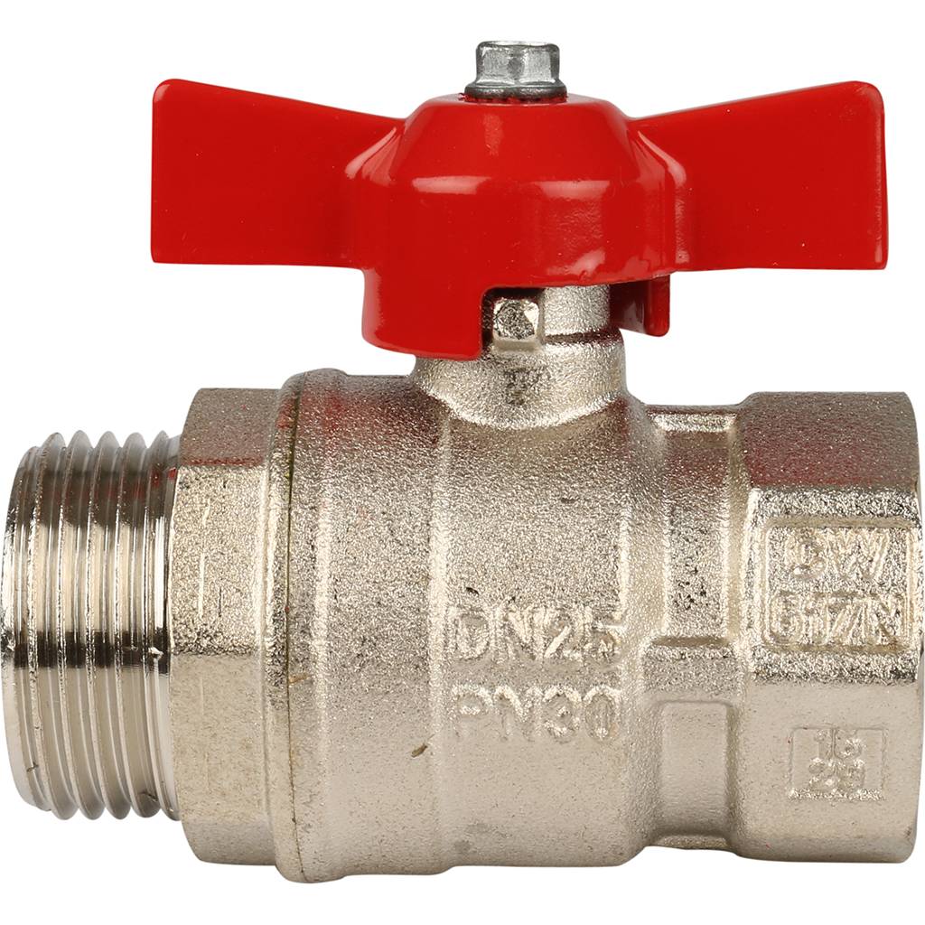 Кран шаровой Itap IDEAL 093 1 муфта/резьба полнопроходной (бабочка). Фото 3