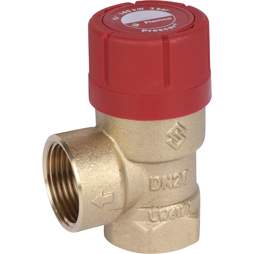 Предохранительный клапан Flamco Prescor 3/4 x 3/4-3bar