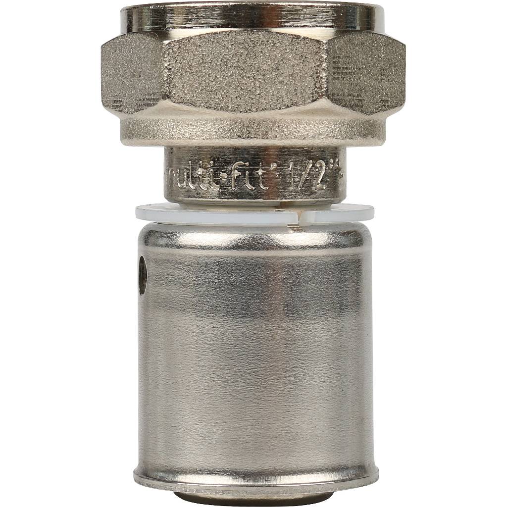 Фитинг Itap Multi-Fit с накидной гайкой 510 (внутренняя резьба, (20x2)x1/2) для металлопластиковых труб. Фото 2