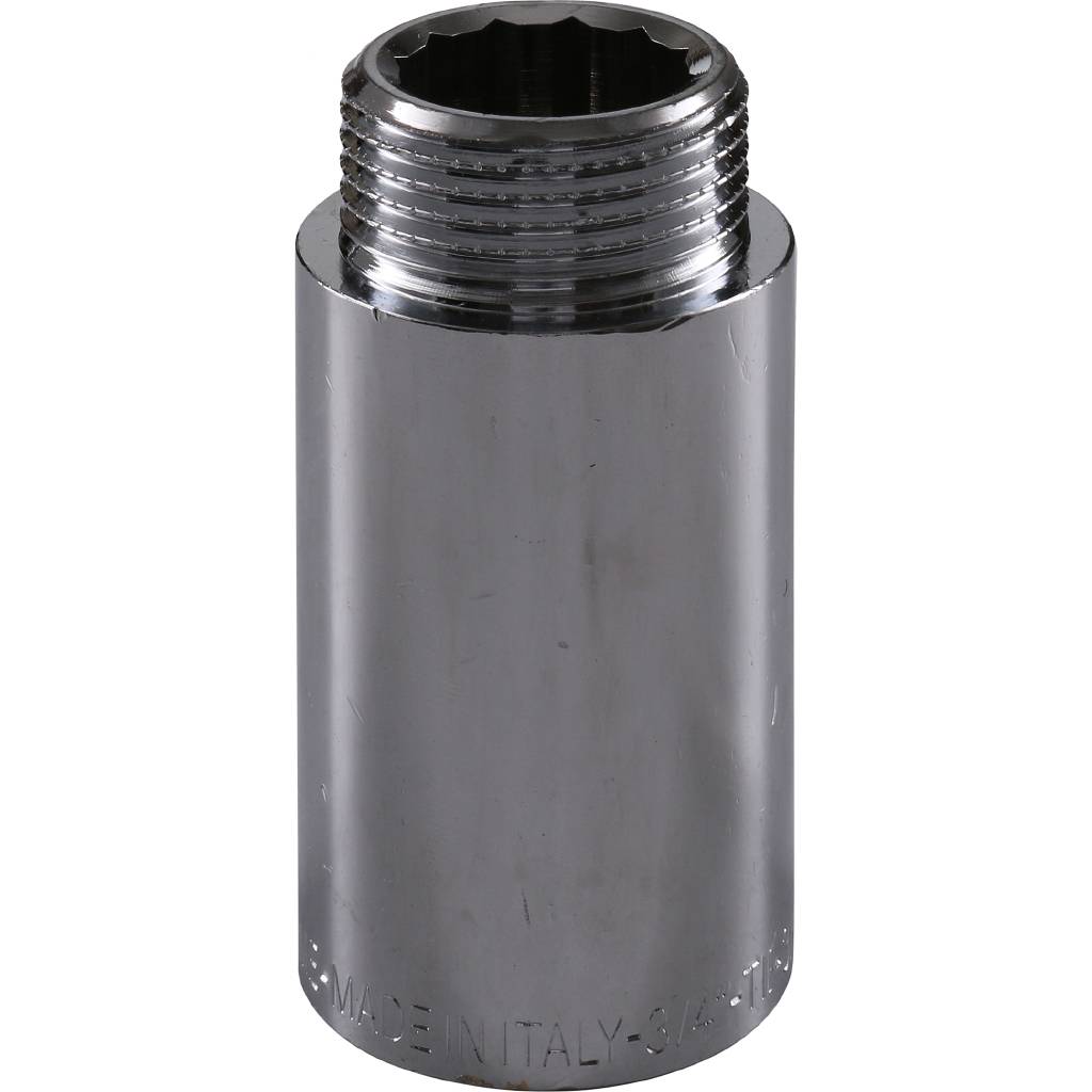 Удлинитель TIEMME НВ 50мм-3/4 хром для стальных труб резьбовой