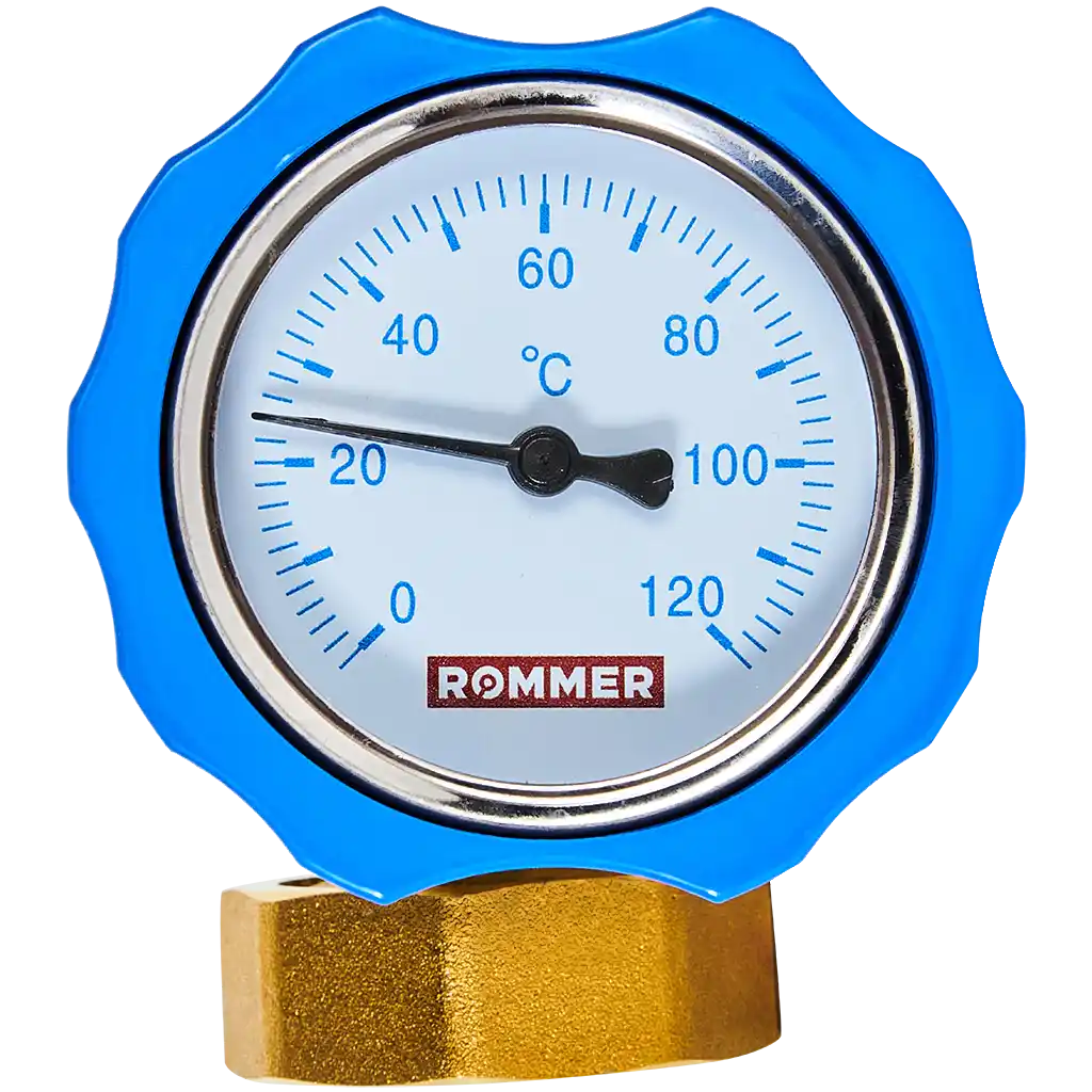 Клапан запорный латунный ROMMER ВР 1 с НГ для подключения насоса ВР 1 1 ...