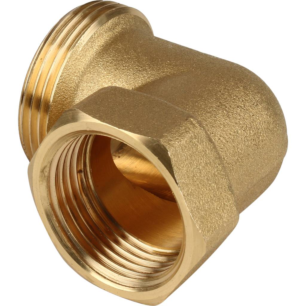 Соединитель угловой латунный Itap 152 1 «американка». Фото 4