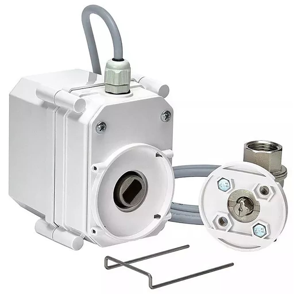 Кран с электроприводом ШЭП GIDROLOCK Professional 220V Bonomi 1 дюйм BS. Фото 0