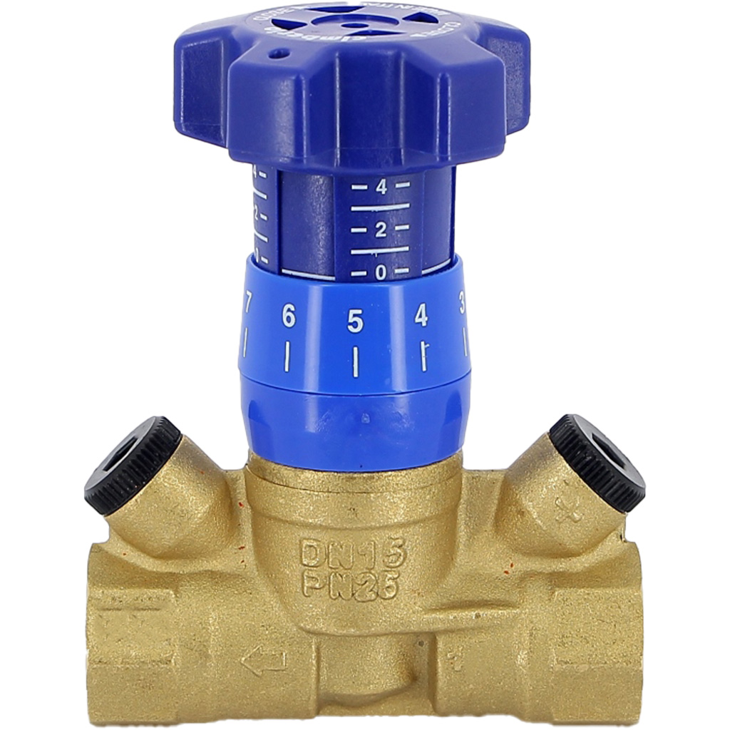 Клапан балансировочный Cimberio 787R 3/4 PN25 BB ручной без изм. ниппелей