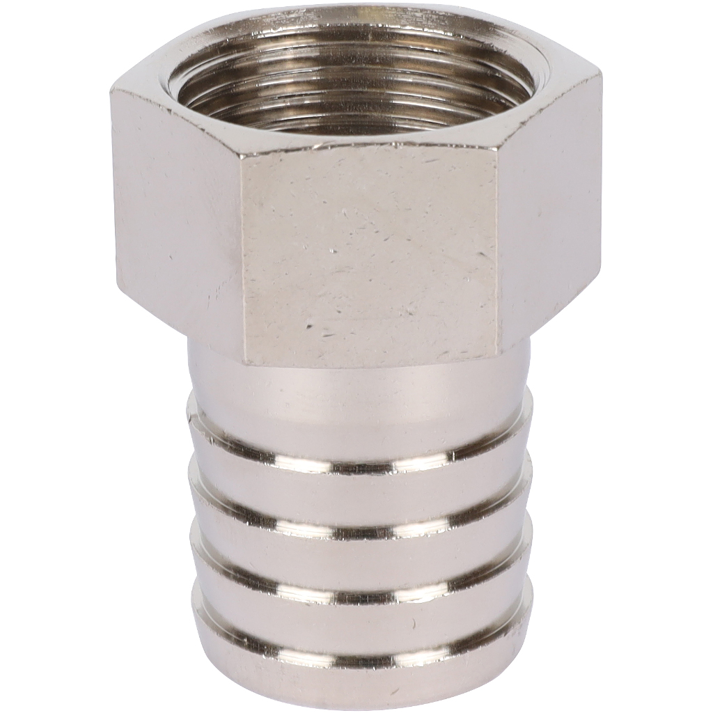 Штуцер STOUT ВР никелированный 3/4 x25. Фото 1