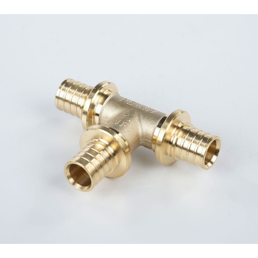 Тройник РЕХАУ равнопроходный 16-16-16 MX для труб из сшитого полиэтилена аксиальный