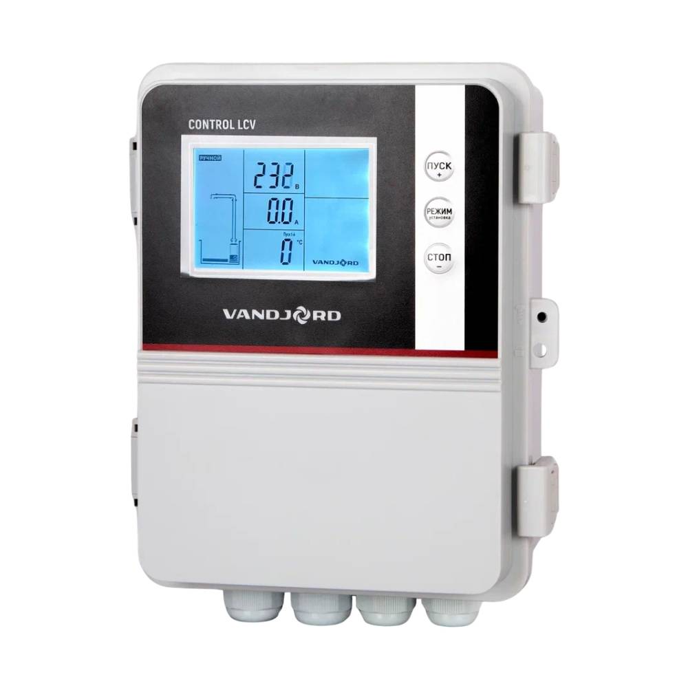 Шкаф управления 1-м насосом с базовым функционалом Vandjord CONTROL LCV 111 2,2KW (12А) DOL