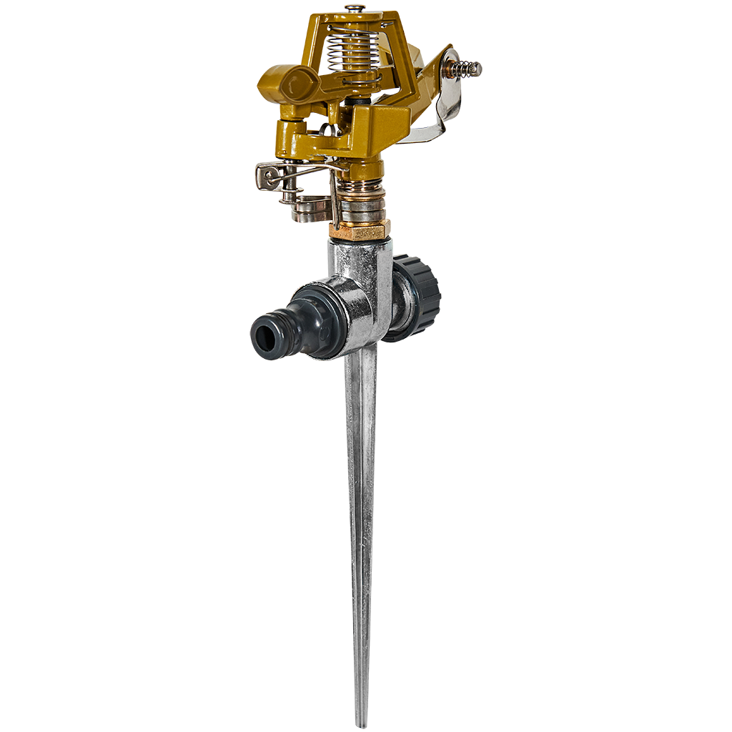 Разбрызгиватель импульсный BELAMOS метал, пика. Фото 0