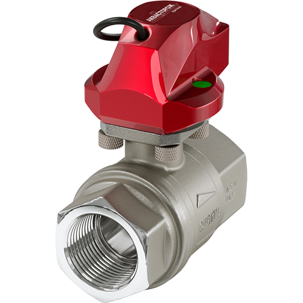 Привод Аквасторож Оригинал мод.0808.1 с краном RUB 3/4. Фото 0