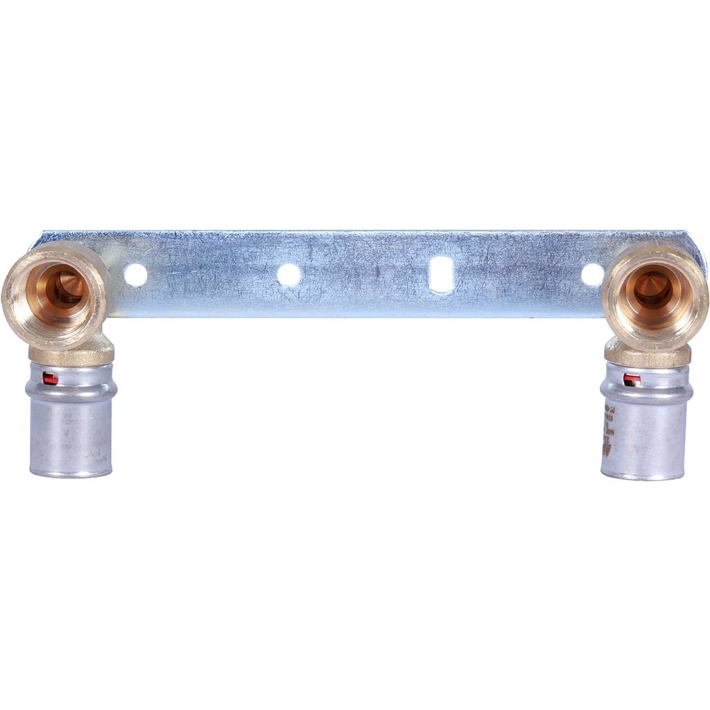 Настенный комплект для смесителя STOUT 1/2 x20 для металлопластиковых труб прессовой. Фото 2