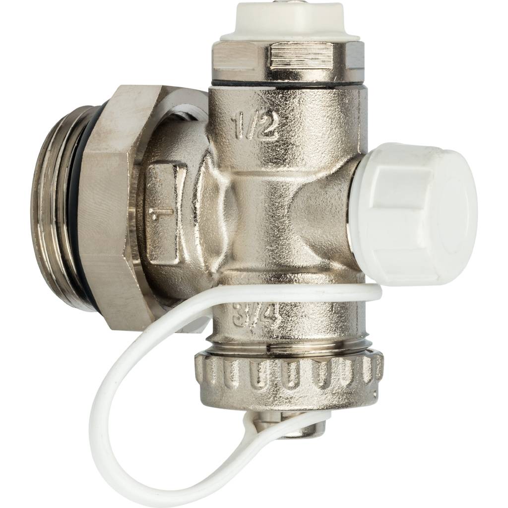 Регулируемый концевой фитинг STOUT с дренажным вентилем, ручной воздухоотводчик 1