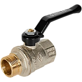 Кран шаровой BUGATTI Oregon (ручка-рычаг алюминий) внут-нар резьба 3/4