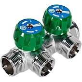 Коллектор регулирующий STOUT 3/4, 2 отвода 3/4 ЕК