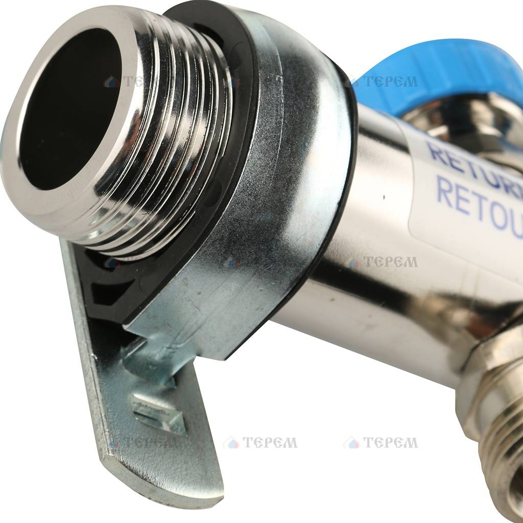 REHAU Распределительный коллектор HKV-D на 9 контуров (нерж .сталь ...