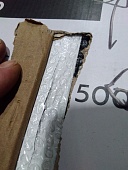 Уцененный товар (нарушена упаковка, трещина на ламели): Радиатор биметаллический ROMMER Optima BM 500 8 секций боковое подключение (RAL9016)