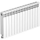 Радиатор биметаллический RIFAR BASE 500 14 секций боковое подключение (белый RAL 9016)