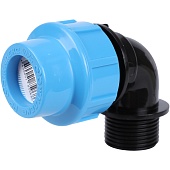 Отвод Джилекс с наружной трубной резьбой 25х1