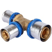 Тройник APE переходной 26х20х20 для металлопластиковых труб прессовой