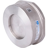 Клапан обратный пружинный ZETKAMA 275I Ду80 Ру40 межфланцевый из нерж. стали