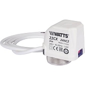 Электротермический сервопривод Watts 22CX24NC2 нормально закрытый, 24 В