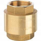 Клапан обратный пружинный муфтовый STOUT 1 1/2 с пластиковым седлом