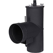 *RSB-1110-041394 ROMMER Патрубок дымохода вертикальный D=120, L=247, H=346